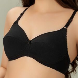 Bebelle, DORIA Cotton, Bra for women and girls, Semi Formal Control Bra,  Skin, B Cup/C Cup/D Cup/DD Cup